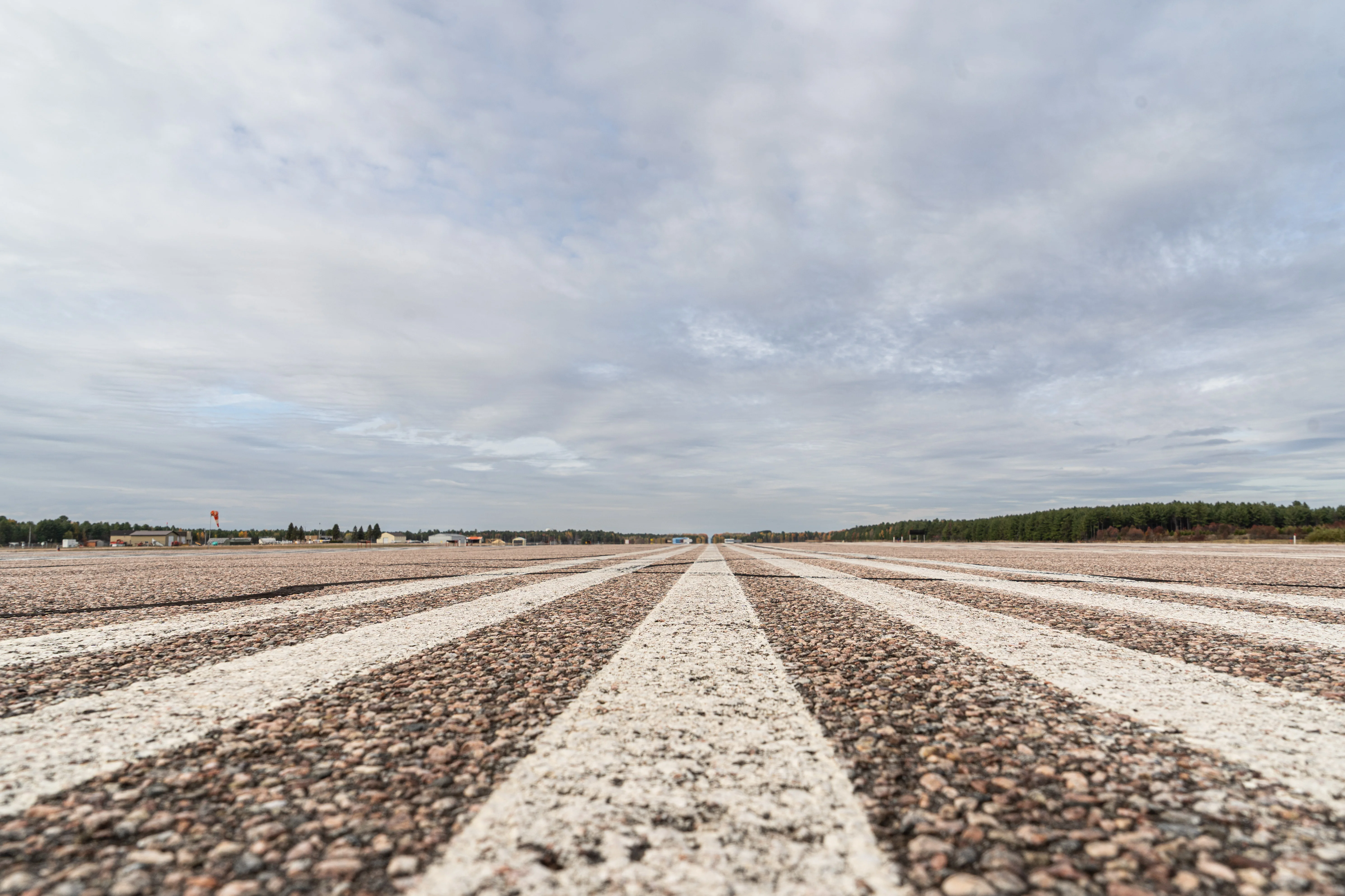 5,000-foot asphalt runway